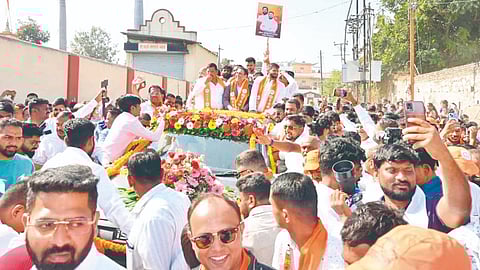 Ramraje Naik Nimbalkar | कष्टाने उभारलेल्या फलटणचा विनाश टाळा : आ. रामराजे नाईक निंबाळकर   
