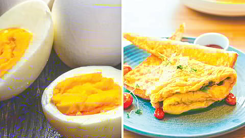 Boiled Egg vs Omelette 