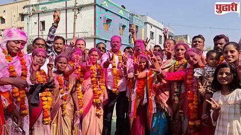 Ghughus Nagar Parishad election Congress victory 