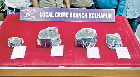 Whale vomit smuggling