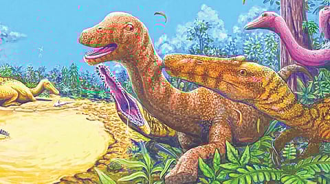 Ancient Dinosaur Thailand