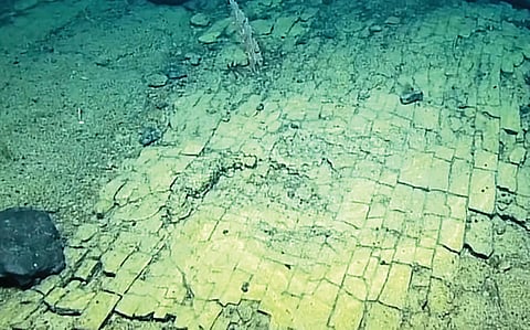 Yellow Brick Road Under Sea