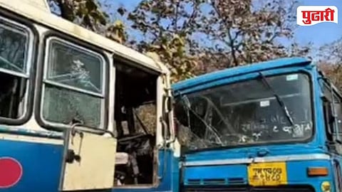 Private travels vs ST bus collision
