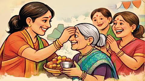 Sankranti Gift Gets Election ‘Sweetness’ 