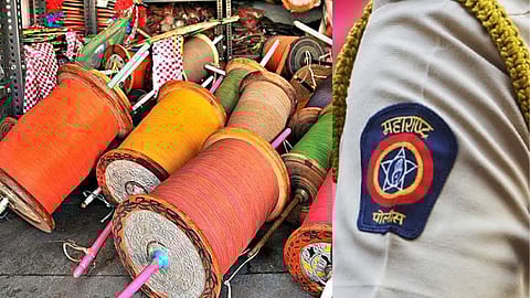 Nandurbar News : नंदुरबार पोलिसांची 'नायलॉन मांजा' विकणा-यांवर कडक कारवाई; ८ लाखांच्या मुद्देमालासह दोघांना बेड्या