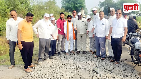 Kalamb Mahalunge Road Work