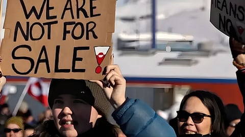 Trump threat : ट्रम्‍प यांच्‍या 'धमकी'ला युरोपचे चोख प्रत्‍युत्तर; जर्मनी, फ्रान्ससह ७ देश एकवटले