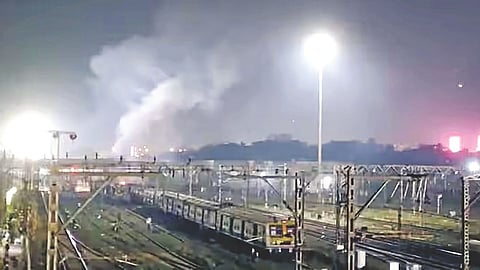 Kurla Yard Fire Incident