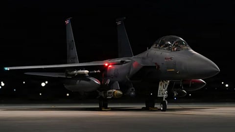 us military strike syria targets islamic state group