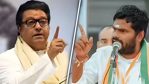 ‘मुंबईत येतो, पाय कापून दाखवा’ : अण्णामलाईंचे राज ठाकरेंना आव्हान