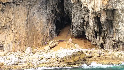 Gibraltar cave chamber discovery