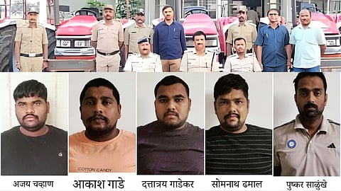 Nipani Crime : भाड्याच्या नावाखाली ट्रॅक्टर मशीन विकणारी आंतरराज्य टोळी गजाआड