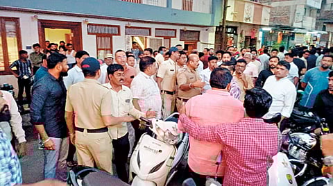 Two BJP candidates Internal dispute 