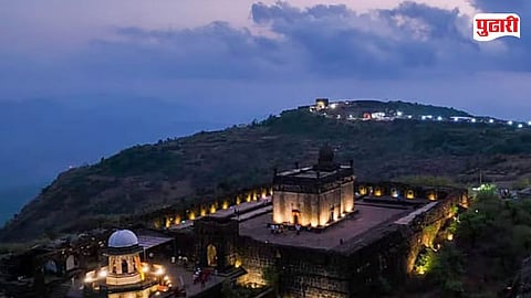 Raigad fort light show
