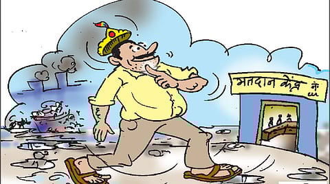 Municipal elections voting day