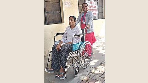 Senior citizens voting Nashik