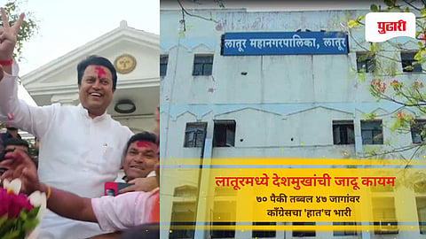 Latur Municipal Election Result 2026: लातूरमध्ये विलासराव देशमुखांच्या कुटुंबाची जादू कायम; काँग्रेसचा दणदणीत विजय,भाजपची हार