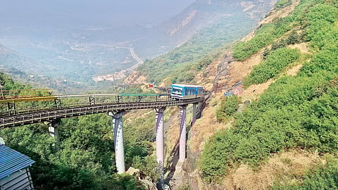 Malanggad Funicular Train