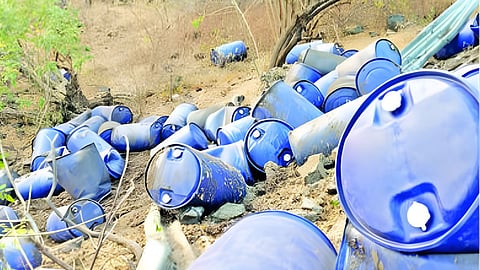 Chemical Truck Accident