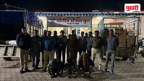 Chandrapur Crime | मुल शहरातील चोरीचा छडा: किराणा साहित्य, वाहन चोरणाऱ्या तिघांना अटक; २२ लाखांचा मुद्देमाल जप्त 