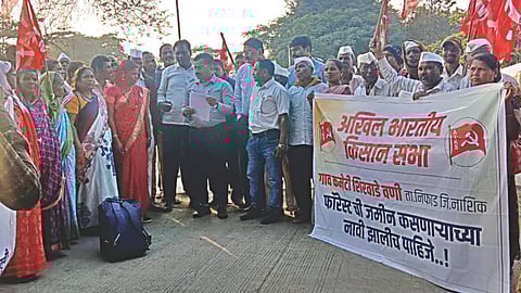 Niphad Kisan Sabha Protest