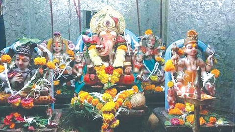 Ganesh worship Raigad