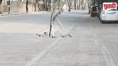 Pimple Gurav Road Chamber Collapse