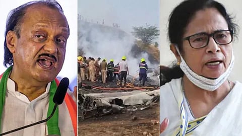 Ajit Pawar plane crash | अजित पवार यांच्या विमान अपघाताची चौकशी करा :  ममता बॅनर्जींची मागणी