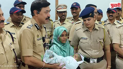 Mumbra Police Infant Kidnapping Rescued 