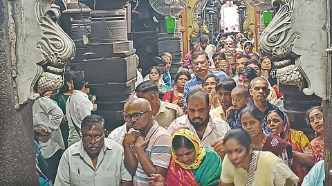 Ambabai Temple Kiranotsav