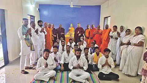 Buddhist ceremony Degav