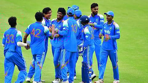 ICC U-19 World Cup 2026 : युवा टीम इंडियाची फायनलमध्ये मुसंडी..! अफगाणिस्तानवर वादळी विजय; एरॉन जॉर्जचे धमाकेदार शतक