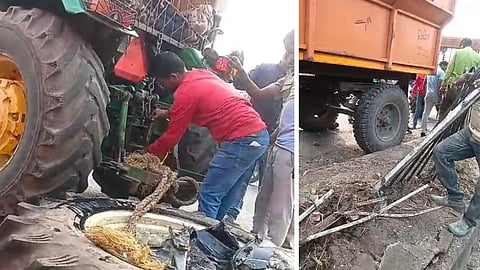 Majalgaon Fish Market  Speeding Tractor Crash