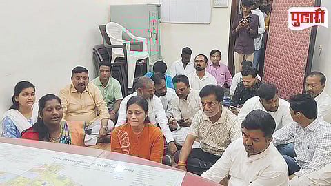 Contaminated Water Issue BJP Protest