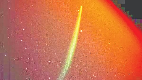 most brilliant comet |