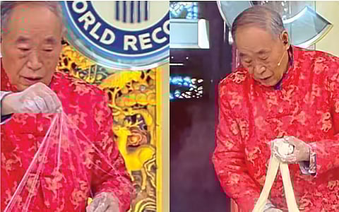 Thinnest Noodles world record | 
