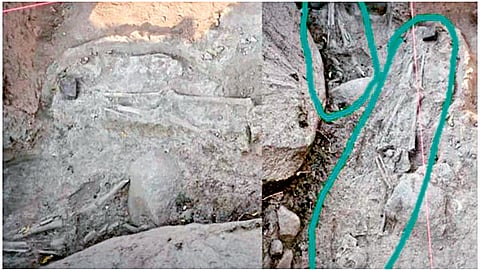 Ballari human skeleton discovery