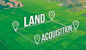 Land acquisition compensation | 