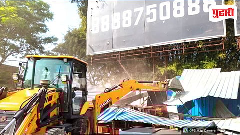 Dhanori Encroachment Removal