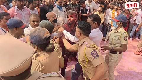 Assault on Police Officer Panvel