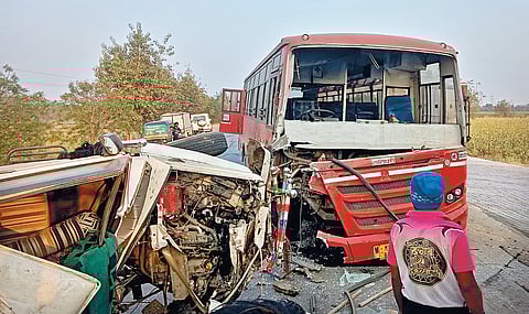Mangalwedha Accident