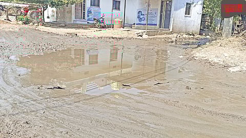 Hunger strike for road