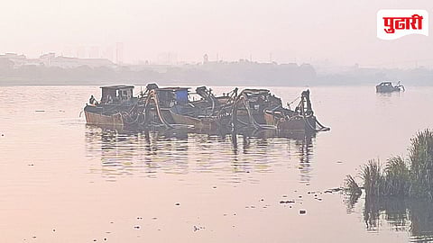 Kalyan creek sand mining
