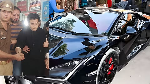 Lamborghini accident