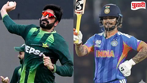 Ishan Kishan Direct Warning to Usman Tariq 