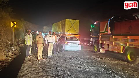 Beed News : मांजरसुंबा घाटातील चढावर ऑईल सांडल्याने वाहनांची घसरगुंडी, दुचाकीचालक थोडक्यात बचावले