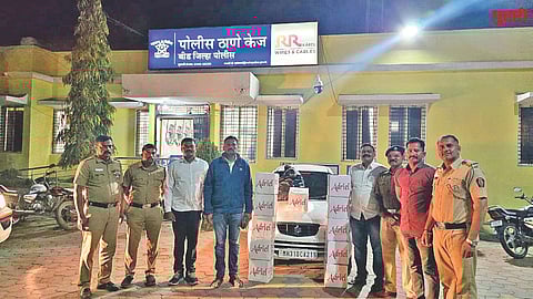 Illegal liquor transport