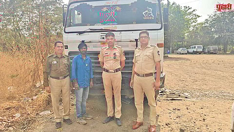 Illegal mining transport