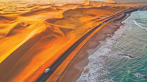 Desert day night temperature difference |