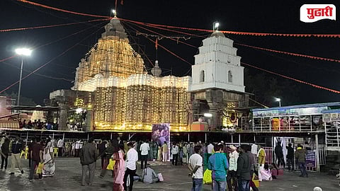 Mahashivratri 2026 | 'हर हर महादेव, बम बम बोले'च्या गजरात औंढा नागनाथनगरी दुमदुमली:  भाविकांची अलोट गर्दी  